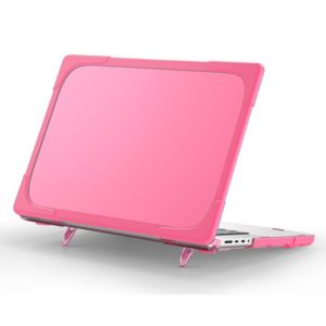 TPU + PC Two Color Laptop Protective Case For MacBook Pro 14.2 inch A2442 2021(Rose Red) (OEM)