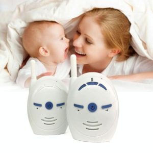BM-V20 2.4GHz Wireless Digital Audio Baby Monitor, Two Way Voice Talk(White) (OEM)