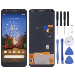 OEM LCD Screen for Google Pixel 3a XL with Digitizer Full Assembly (Black) (OEM)