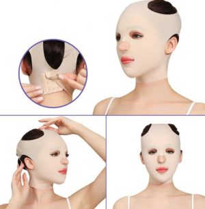 074 Skin Tone Enhanced Version For Men And Women Face-Lifting Bandage V Face Double Chin Shaping Face Mask (OEM)