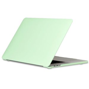 Cream Style Laptop Plastic Protective Case For MacBook Pro 16.2 inch A2485 2021 (Cream Green) (OEM)