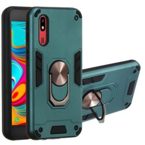 For Samsung Galaxy A2 Core 2 in 1 Armour Series PC + TPU Protective Case with Ring Holder(Green) (OEM)