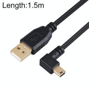 1.5m Elbow Mini 5 Pin to USB 2.0 Camera Extension Data Cable (OEM)