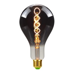 A110 Electroplating Smoke Grey Warm Light LED Bulb Retro Lamp (OEM)