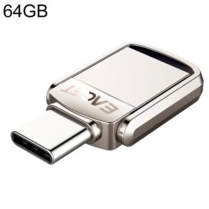 EAGET 64G USB 3.1 + USB-C Interface Metal Twister Flash U Disk, Standard (EAGET) (OEM)