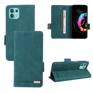 For Motorola Edge 20 Lite / 20 Fusion Magnetic Clasp Leather Phone Case(Green) (OEM)