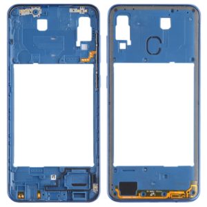For Galaxy A30 SM-A305F/DS Back Housing Frame (Blue) (OEM)