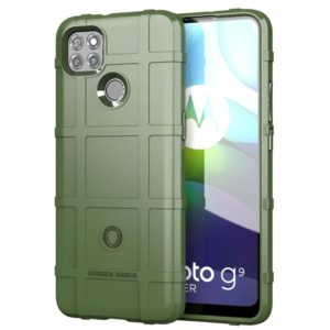 For Motorola Moto G9 Power Full Coverage Shockproof TPU Case(Army Green) (OEM)