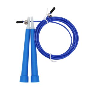 Steel Wire Skipping Skip Adjustable Fitness Jump Rope，Length: 3m(Blue) (OEM)