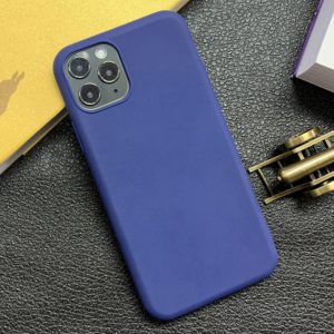 For iPhone 11 Pro Shockproof Frosted TPU Protective Case(Dark Blue) (OEM)