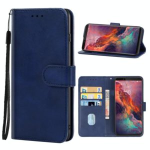 Leather Phone Case For UMIDIGI S2 Lite(Blue) (OEM)