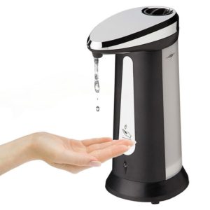 400ml Automatic Liquid Soap Dispenser Bathroom Kitchen Touchless Stainless Steel Smart Sensor Soap Dispenser (OEM)