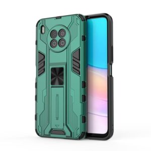 For Huawei nova 8i Supersonic PC + TPU Shock-proof Protective Case with Holder(Green) (OEM)