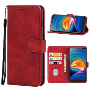 For Tecno Camon X Pro Leather Phone Case(Red) (OEM)