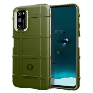 For LG Q92 Full Coverage Shockproof TPU Case(Army Green) (OEM)