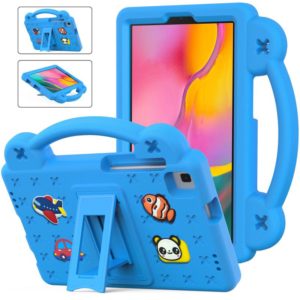 For Samsung Galaxy Tab A 8.0 2019 T290 / T295 Handle Kickstand Children EVA Shockproof Tablet Case(Sky Blue) (OEM)