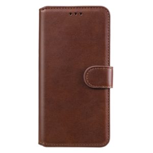 For Huawei Y5p (2020) Classic Calf Texture PU + TPU Horizontal Flip Leather Case, with Holder & Card Slots & Wallet(Brown) (OEM)