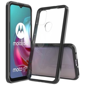 For Motorola Moto G30 / G20 / G10 Shockproof Scratchproof TPU + Acrylic Protective Case(Black) (OEM)