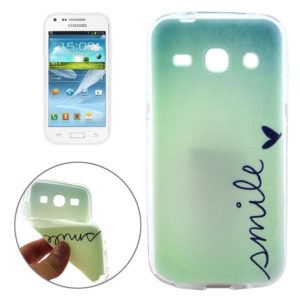 Smile Pattern TPU Protective Case for Galaxy Core Plus / G3500 (OEM)