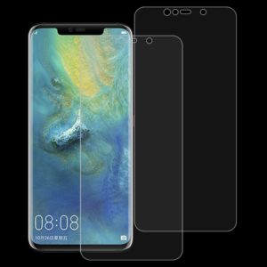 2PCS 0.26mm 9H Surface Hardness 2.5D Curved Edge Tempered Glass Film for Huawei Mate 20 Pro (OEM)
