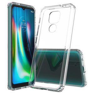 For Motorola Moto G9 Play Shockproof Scratchproof TPU + Acrylic Protective Case(Transparent) (OEM)