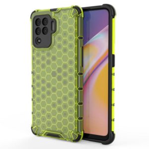 For OPPO A94 Shockproof Honeycomb PC + TPU Case(Green) (OEM)