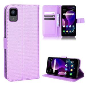 For TCL 30Z Diamond Texture Leather Phone Case(Purple) (OEM)