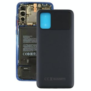 Original Battery Back Cover for Xiaomi Poco M3 M2010J19CG(Black) (OEM)