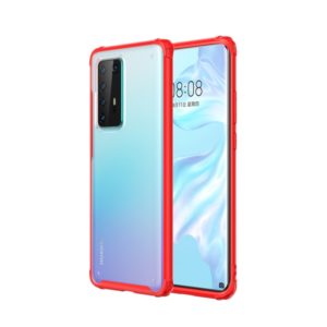 For Huawei P40 Pro Four-corner Shockproof TPU + PC Protective Case(Red) (OEM)