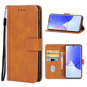 For Huawei nova 9 Leather Phone Case(Brown) (OEM)