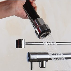 Kitchen Sink Chrome Faucet Nozzle Replacement Head Hand-held ABS Sprinkler (OEM)