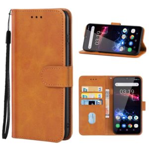 Leather Phone Case For Oukitel K12(Brown) (OEM)