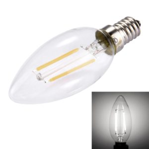 C35 E14 2W Dimmable LED Filament Light Bulb, 2 LEDs 150 LM Retro Energy Saving Light for Halls, AC 220V (OEM)