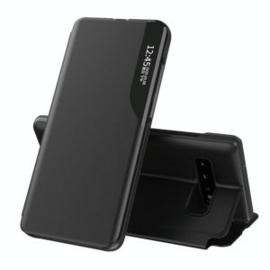 For Samsung Galaxy S10+ Attraction Flip Holder Leather Phone Case(Black) (OEM)
