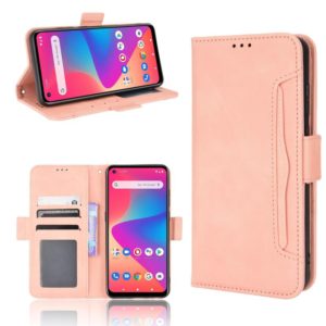 For BLU G71 Skin Feel Calf Pattern Leather Phone Case(Pink) (OEM)
