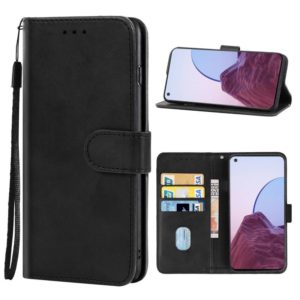 Leather Phone Case For OnePlus Nord N20 5G / OPPO A96 5G / Reno7 Z / Reno7 Lite 5G(Black) (OEM)