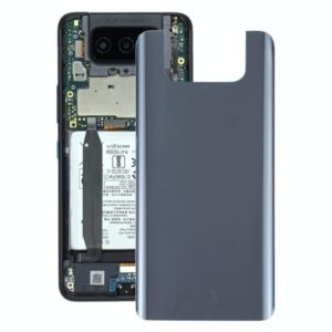 Glass Battery Back Cover with Adhesive for Asus Zenfone 8 Flip ZS672KS(Black) (OEM)