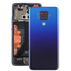 Original Battery Back Cover with Camera Lens for Huawei Mate 30 Lite(Twilight) (OEM)