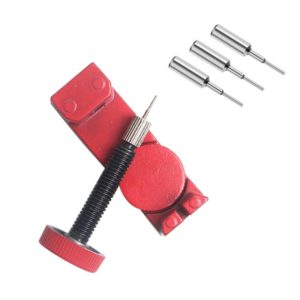 Metal Adjustable Height Watch Band Link Pin Remover(Red) (OEM)