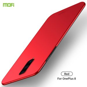 For OnePlus 8 MOFI Frosted PC Ultra-thin Hard Case(Red) (MOFI) (OEM)