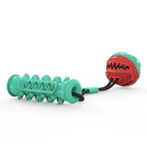 Pet Bite-Resistant Teething Toy Dog Rope Training Ball (OEM)