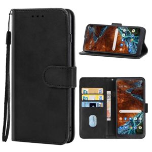 Leather Phone Case For Nokia G300(Black) (OEM)