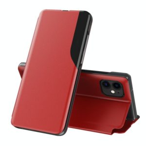 For iPhone 11 Attraction Flip Holder Leather Phone Case (Red) (OEM)