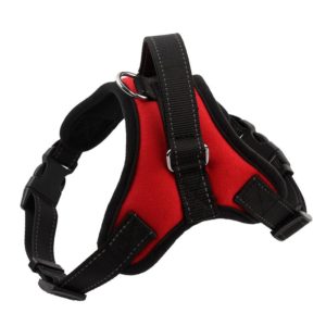 K9 Dog Adjustable Chest Strap, Size: M(Red) (OEM)