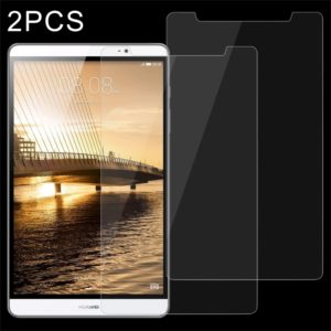 2 PCS 9 inch Universal 0.4mm 9H Surface Hardness Tempered Glass Screen Protector (OEM)