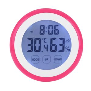 High Precision Indoor Electronic Thermometer(Rose Red) (OEM)