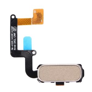 Home Button Flex Cable with Fingerprint Identification for Galaxy A3 (2017) / A320 & A5 (2017) / A520 & A7 (2017) / A720(Gold) (OEM)
