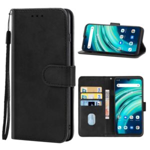 Leather Phone Case For UMIDIGI A9(Black) (OEM)