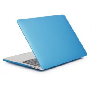 Laptop Matte Style Protective Case For MacBook Pro 13.3 inch A2338 2022(Water Blue) (OEM)