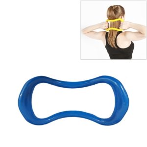 Smooth Yoga Pilates Magic Circle Fascia Stretching Training Ring(Blue) (OEM)